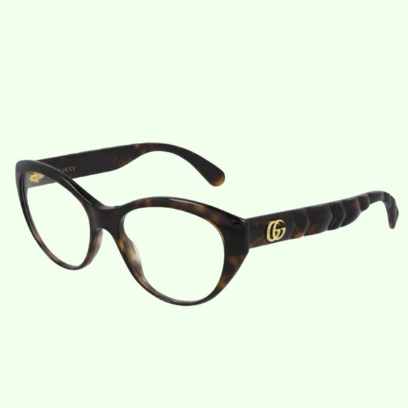 Gucci Women’s Optical Cat Eye Frame GG0812O Authentic - Picture 1 of 8